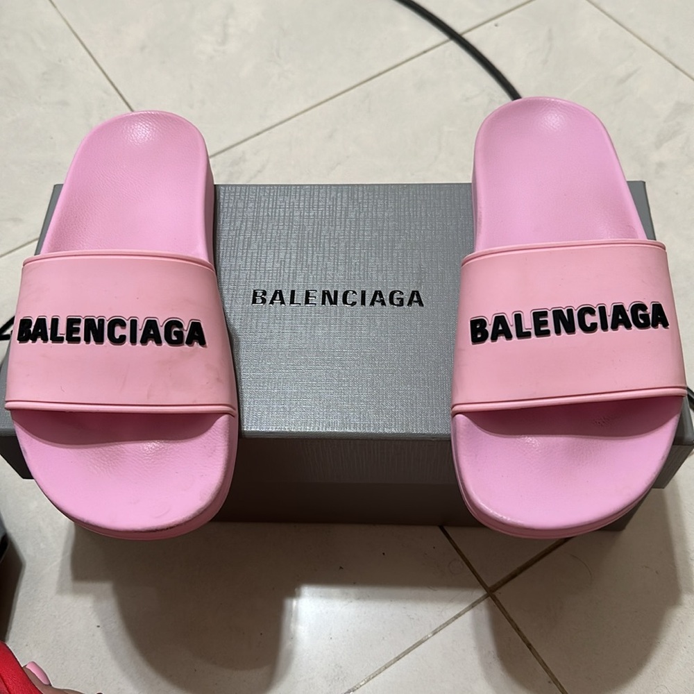 100% Authentic Balenciaga Pool Slides - image 3